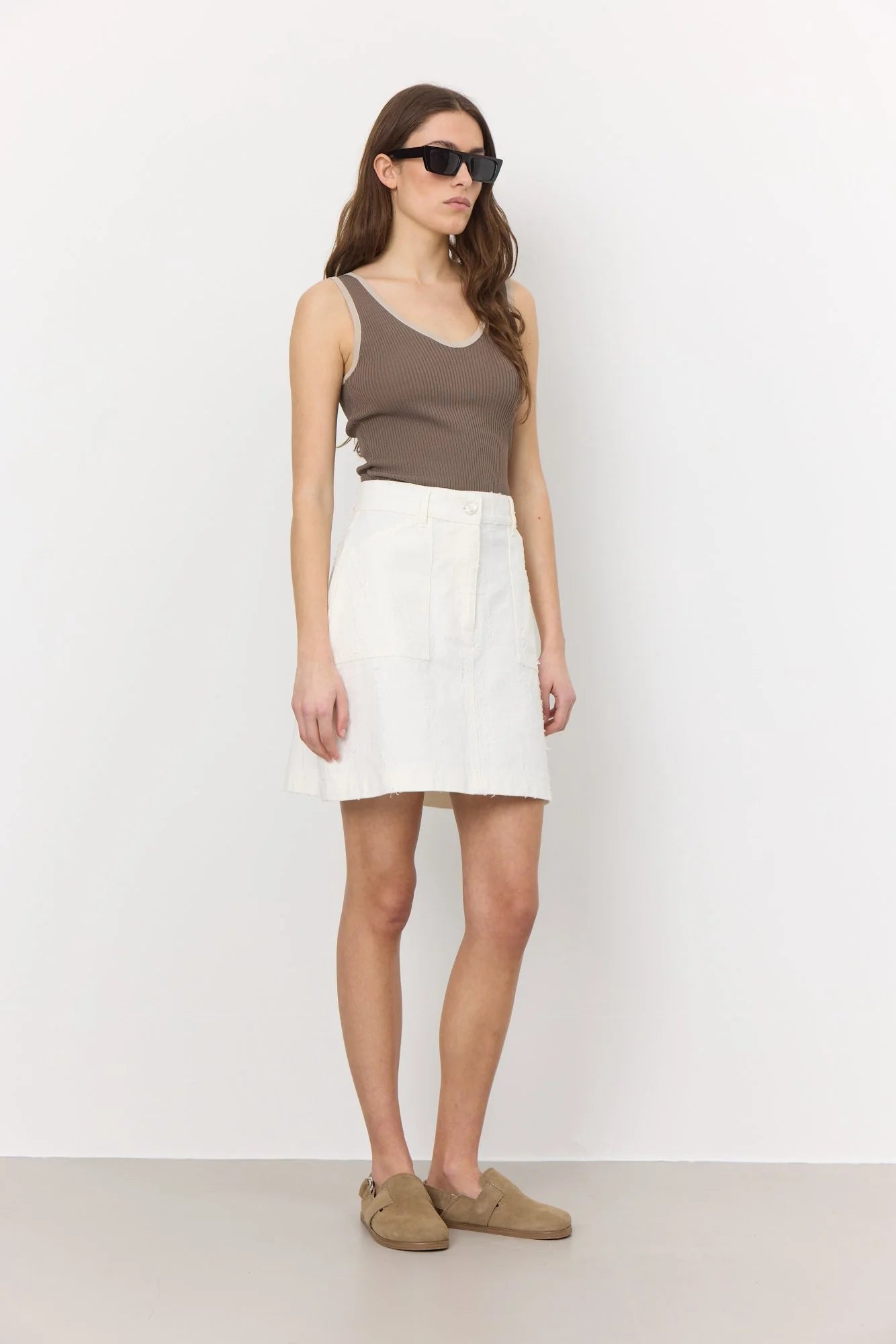 LR-GEORGINA 1 Nederdel - Creme