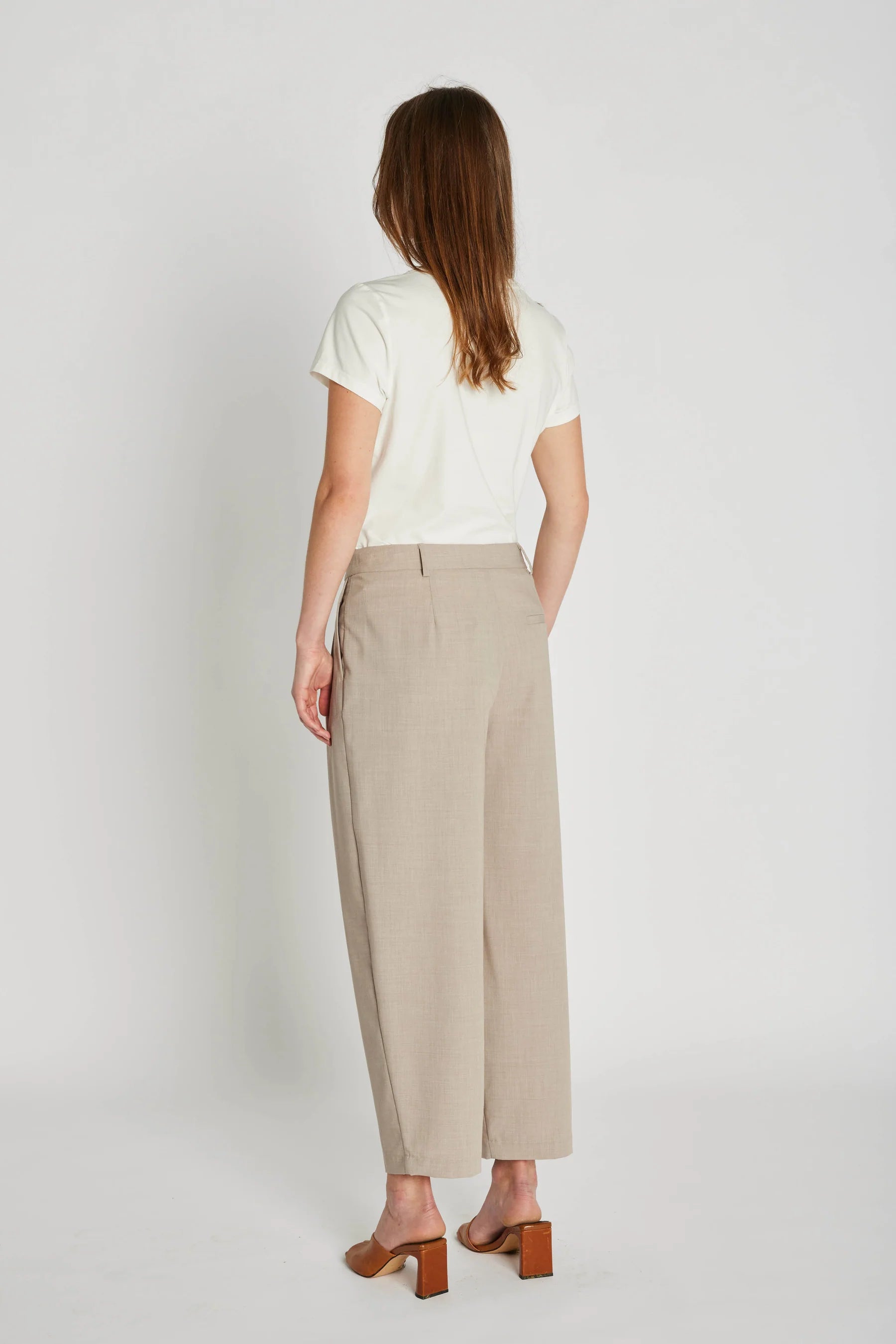 Ashke bukser - Beige melange