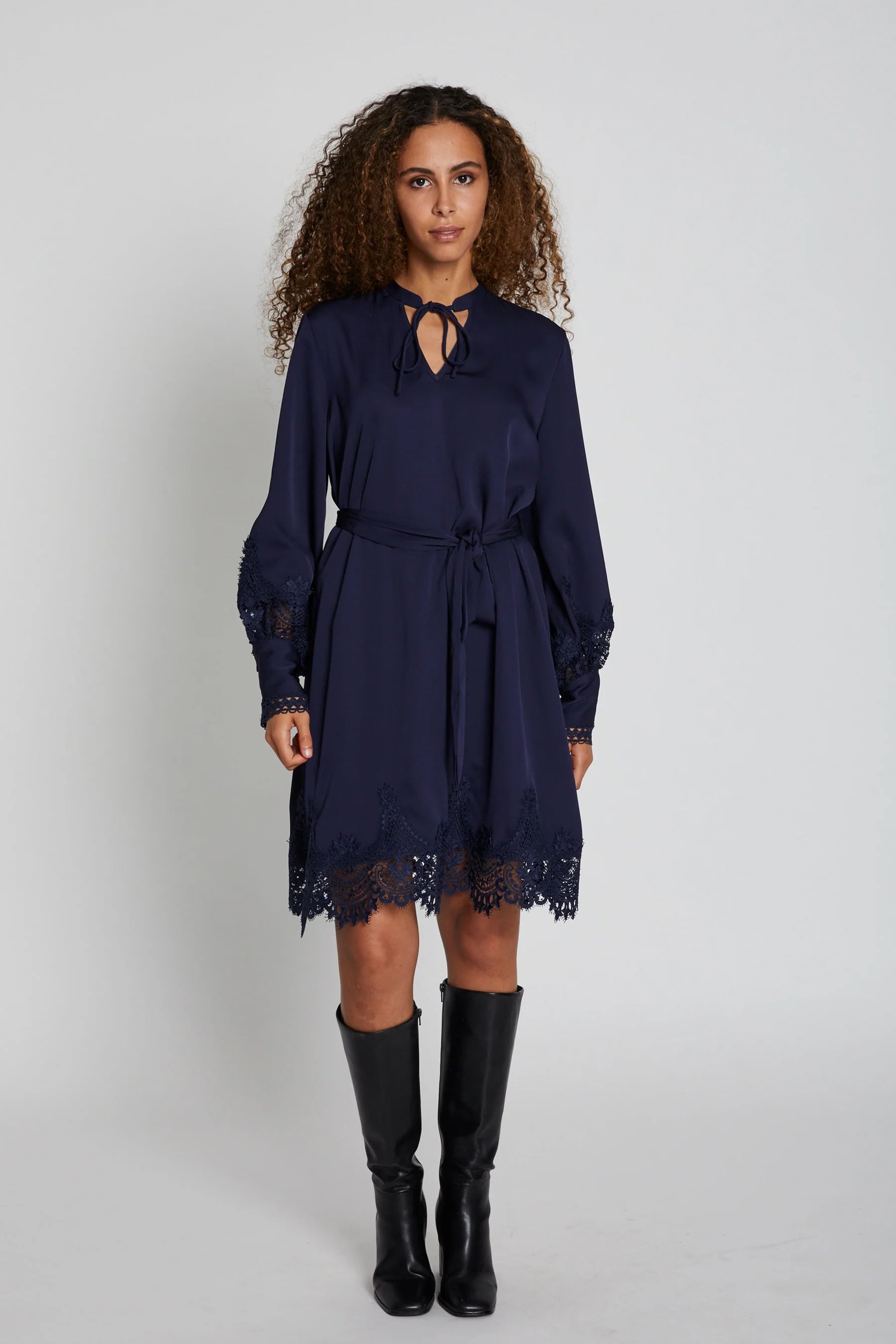CedarsBBFelicia kjole - Navy