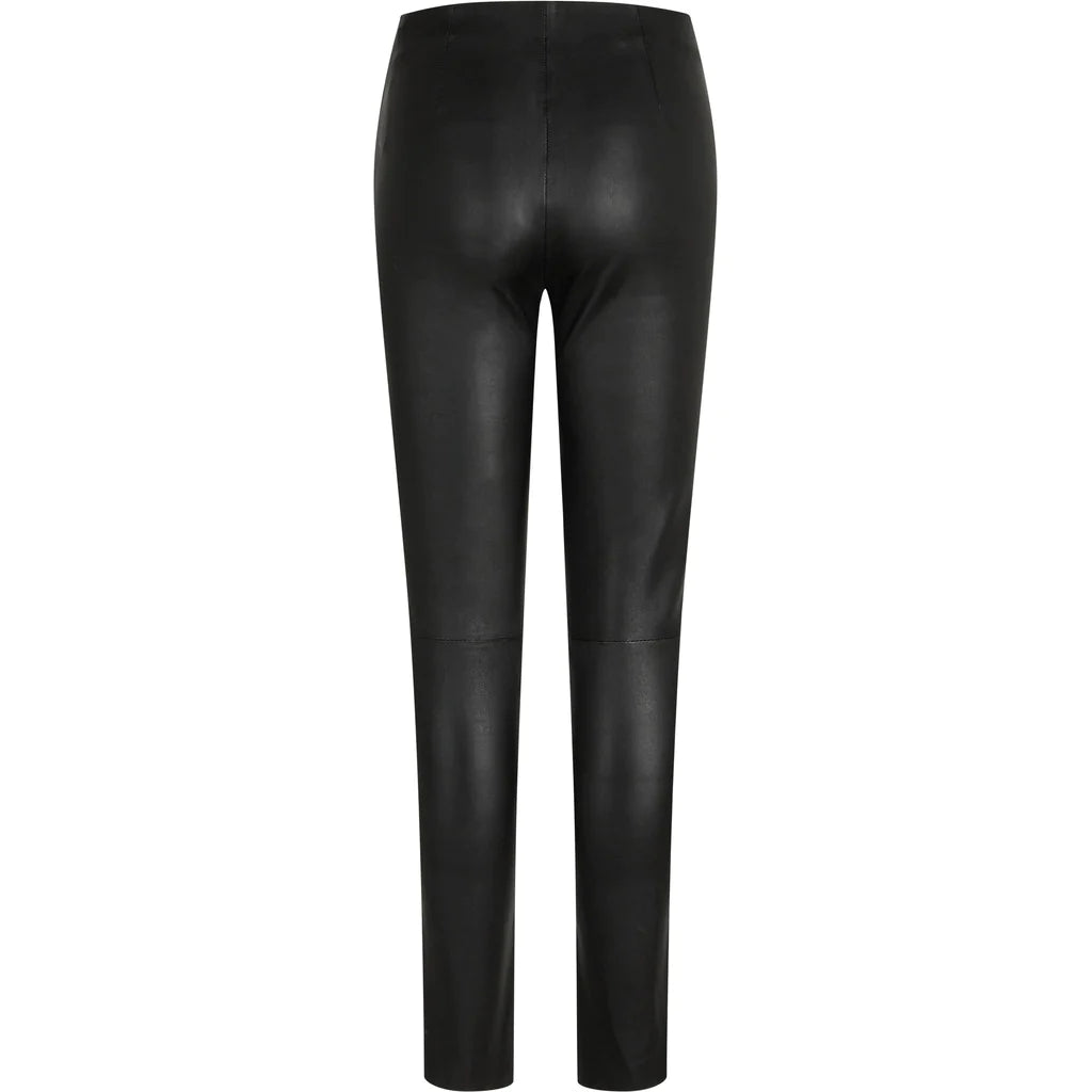 Christa Læder Leggings - Bruuns Bazaar