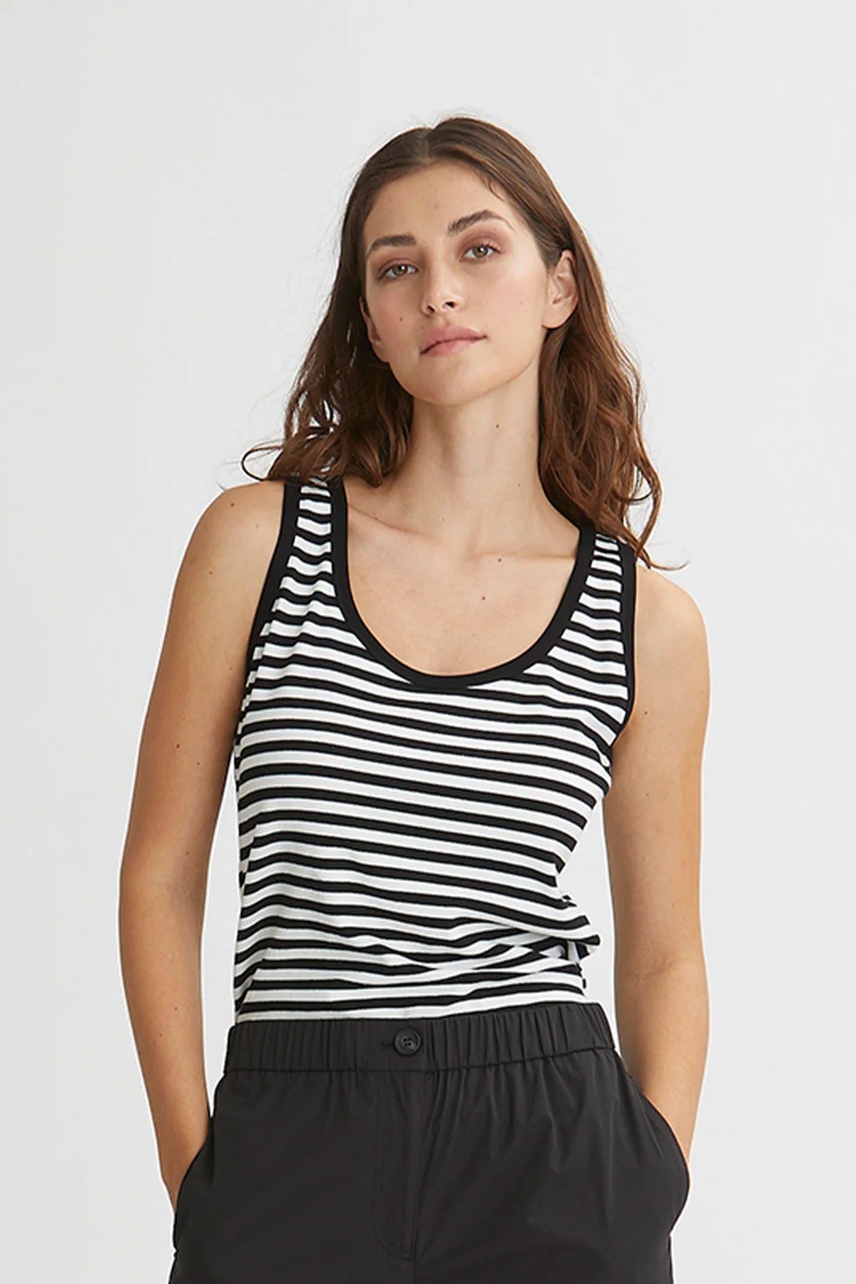 Dano top - Black stripe
