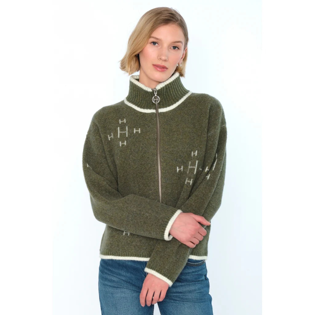 IBEN Zip Jacket - Winter Moss