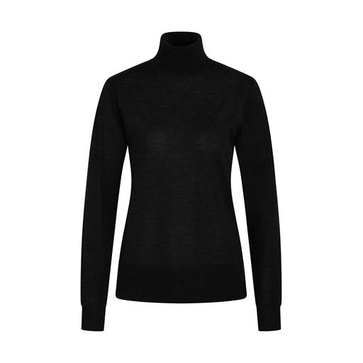 CharleneBBRoll Neck knit - Black