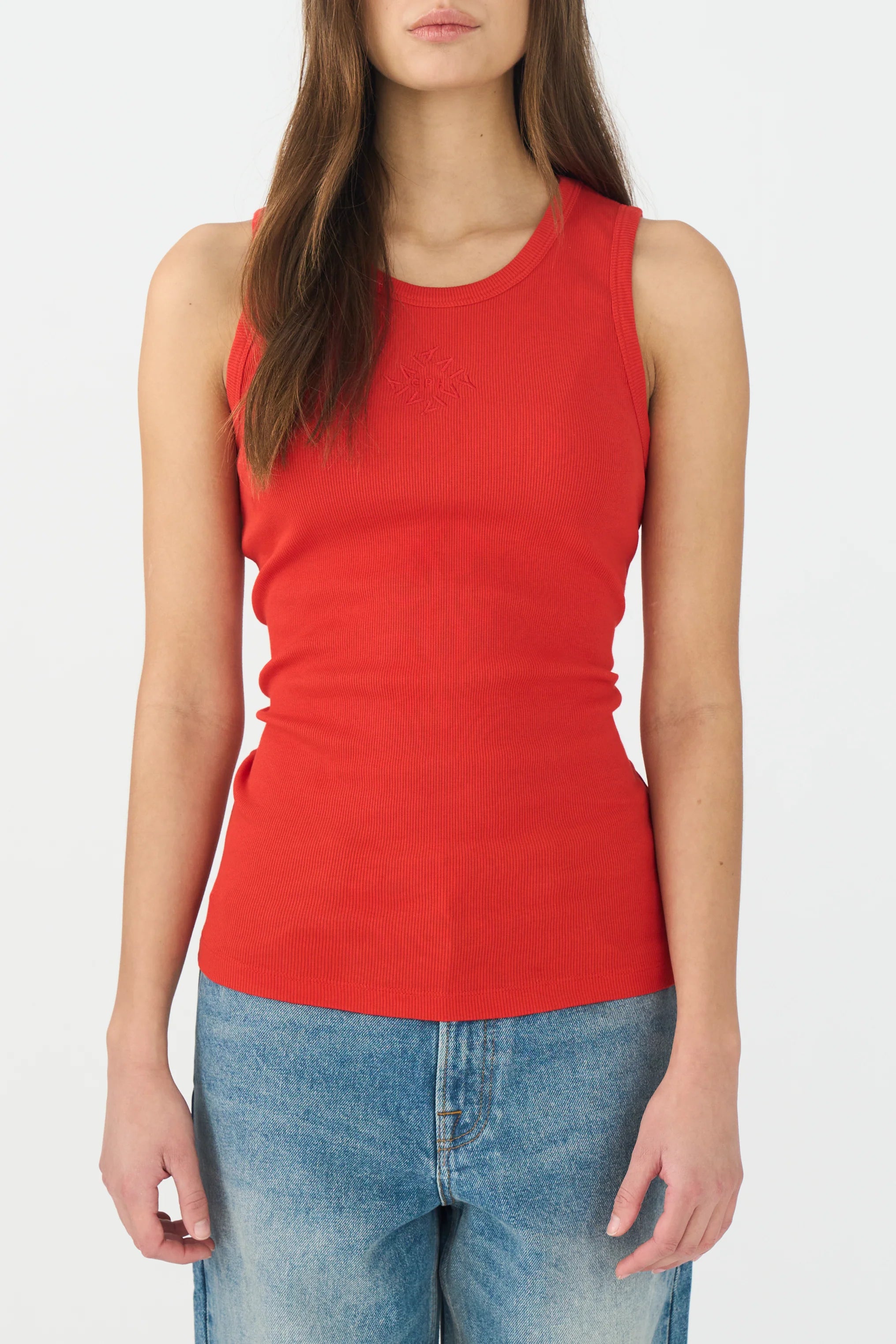 IVY-Rita Tanktop - Flame Red