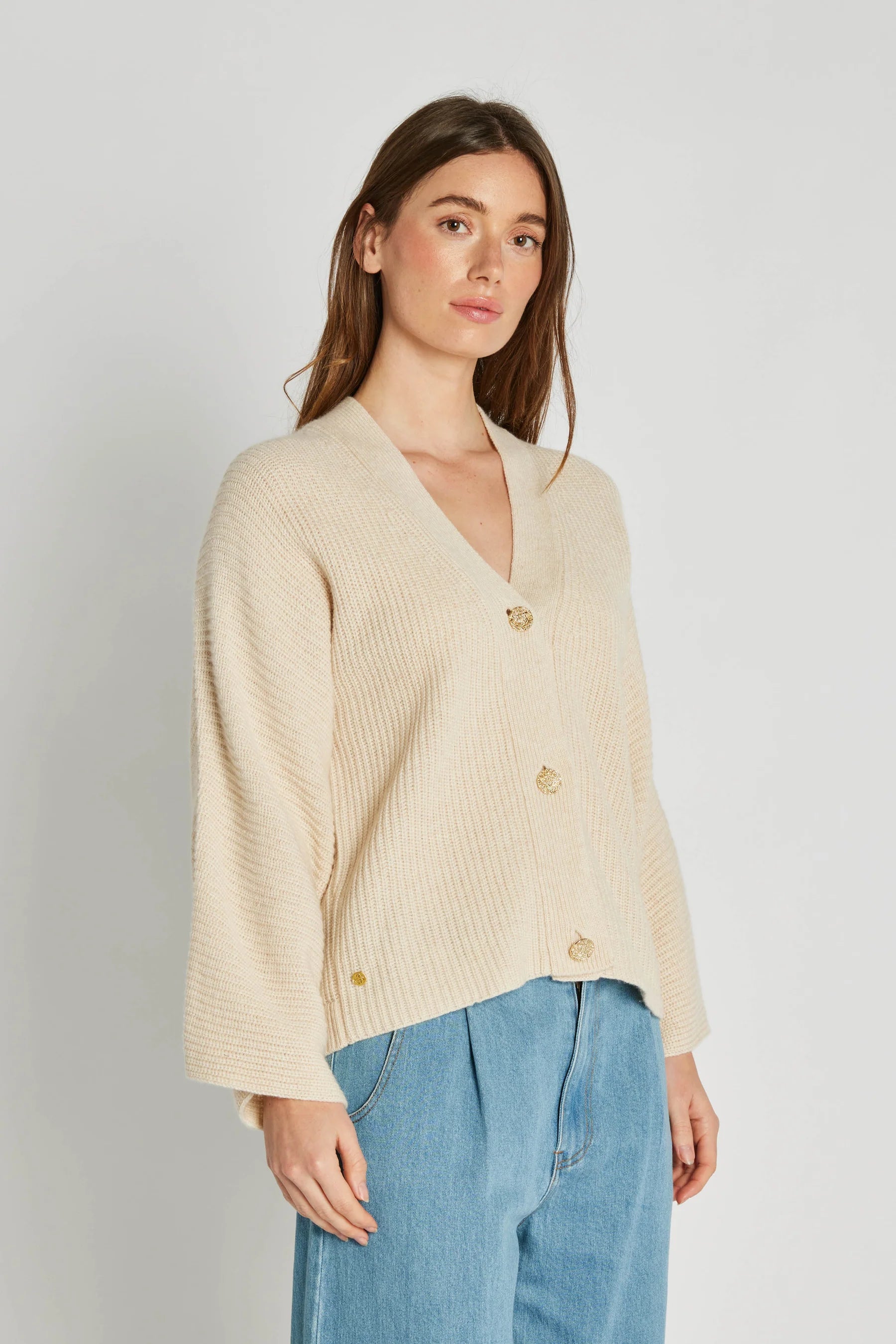 Idea striktrøje - Off White