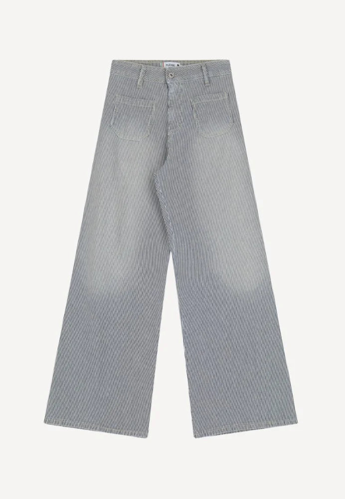 P0R5 jeans - Bianco/Blu