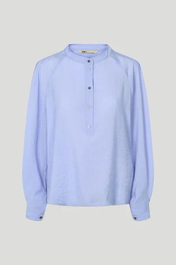 PBOAgna - Bluse - Blue lavender
