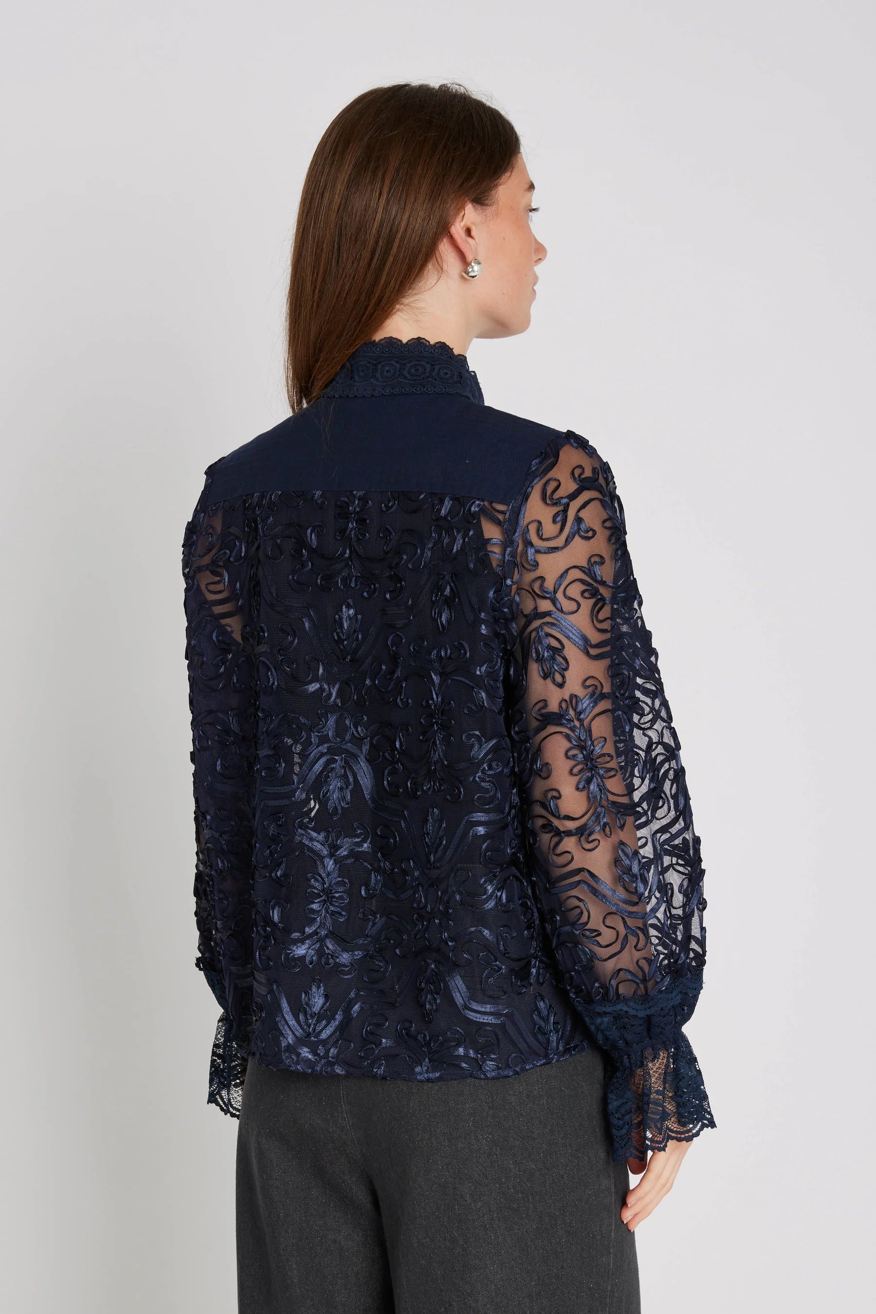 PBORoyal bluse - Navy
