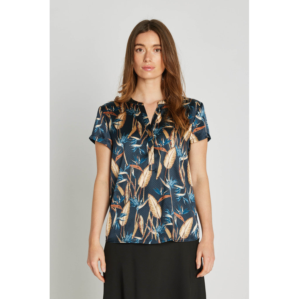 PBOBlaine top - Blue print