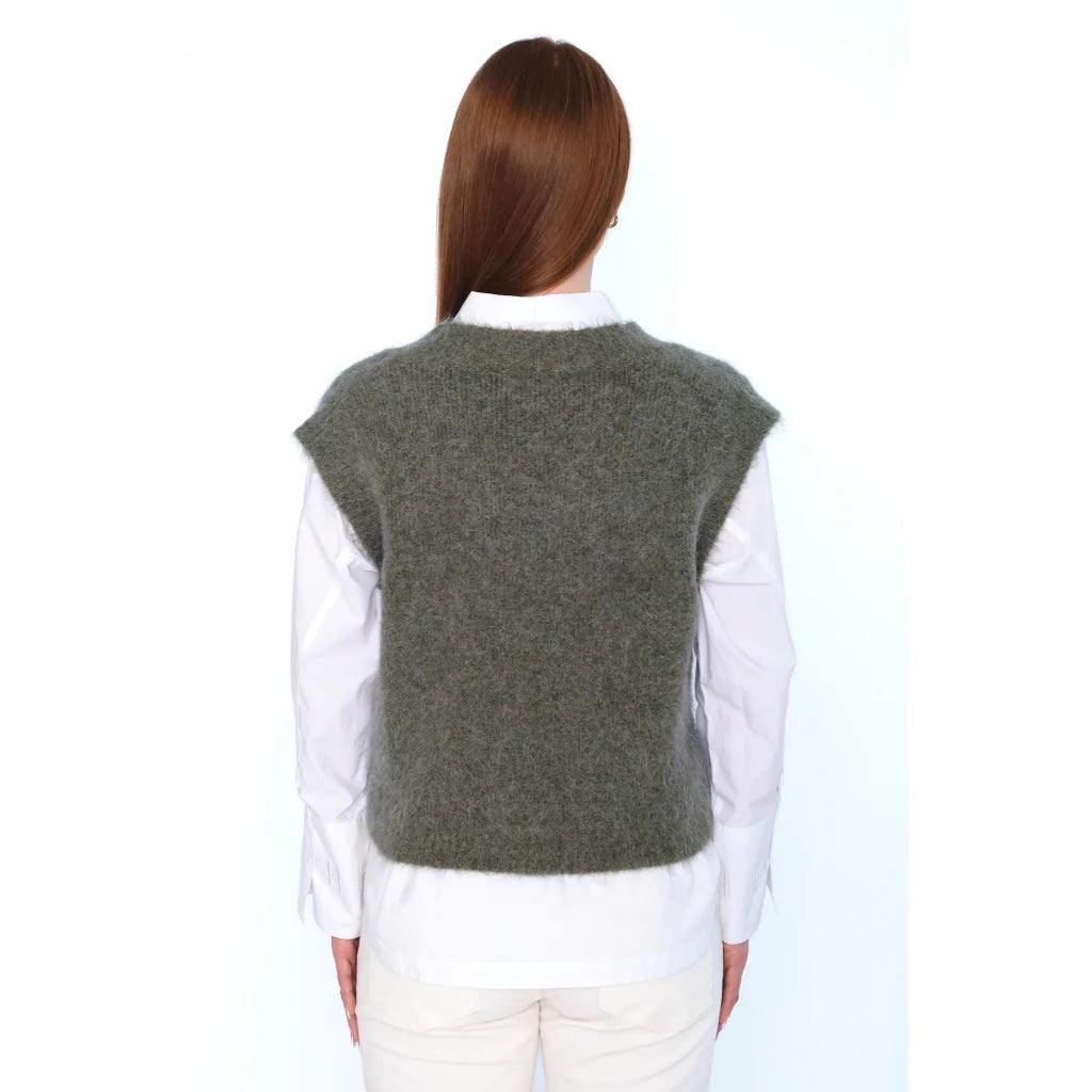 PERNILLE Vest - Winter Moss