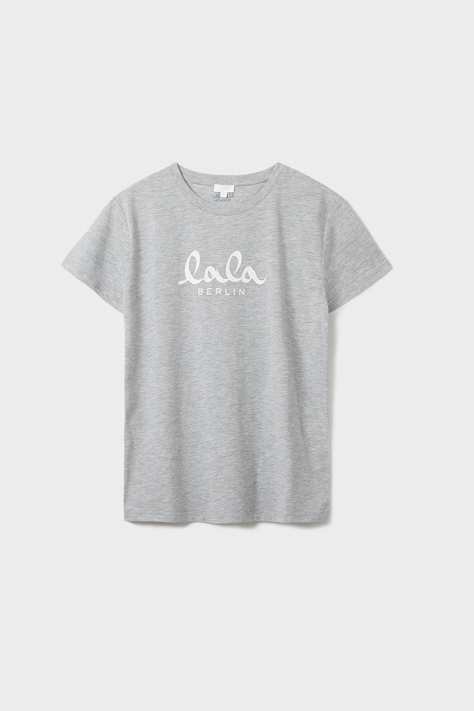 T-shirt Lala cotton - grey/white