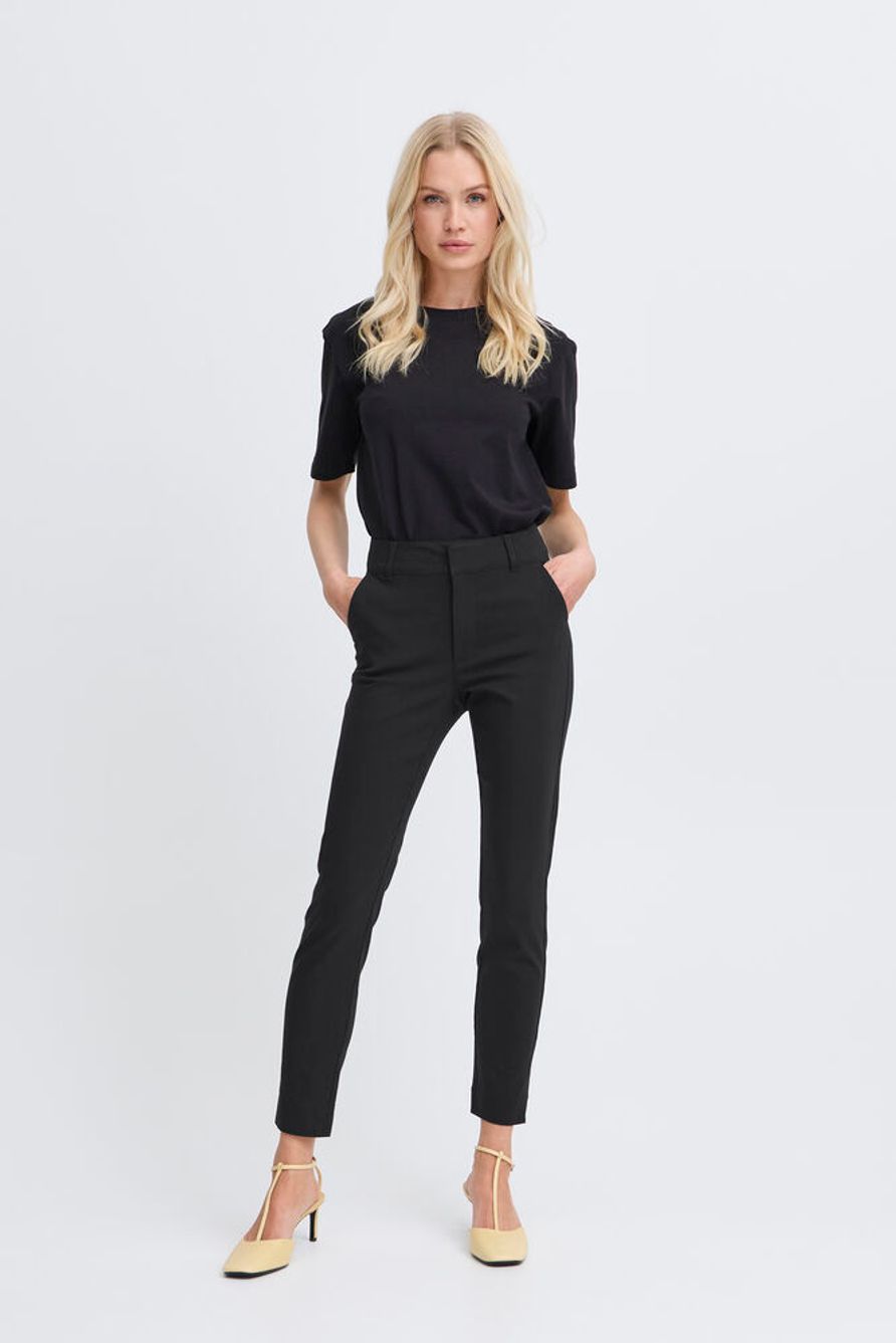 BYDIXI CHINO PANTS - Black