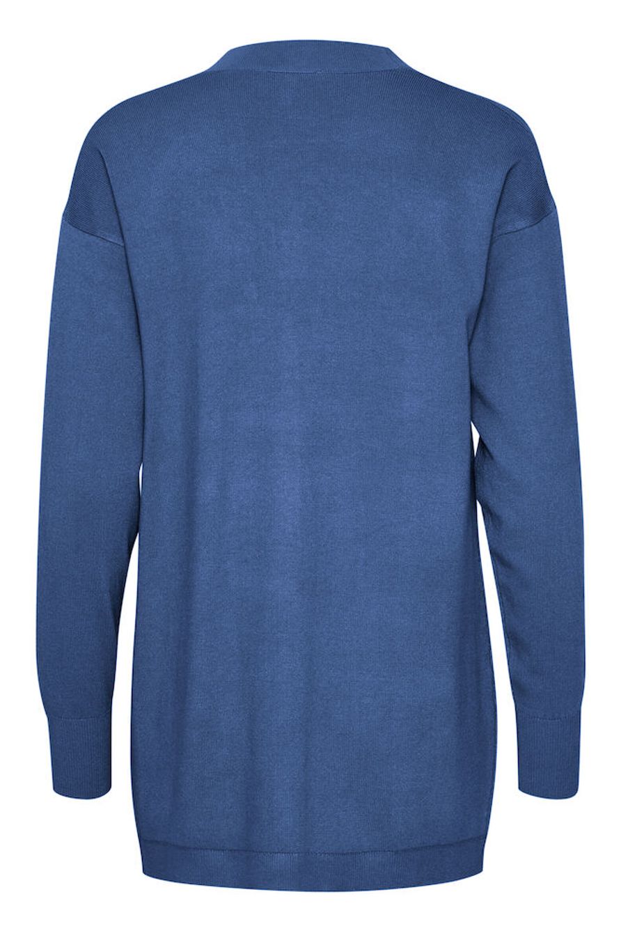 BYMMORLA LONG CARDIGAN - True Navy