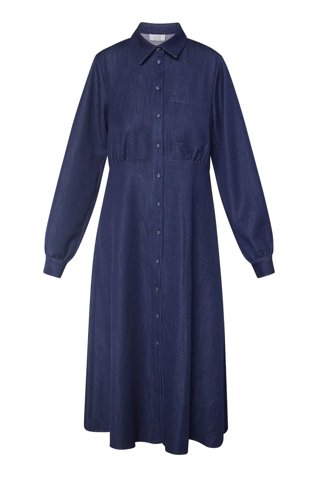 Love & Divine - love1420 - Unwashed denim dress