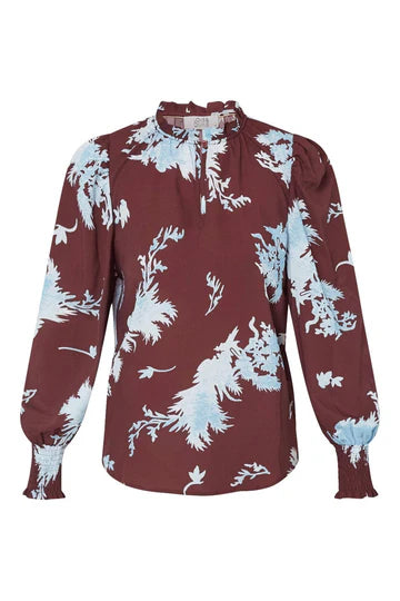 Love & Divine - Love490-25 - Bordeaux/Leaf