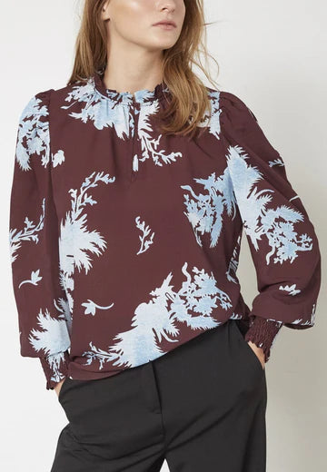 Love & Divine - Love490-25 - Bordeaux/Leaf
