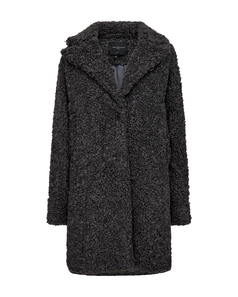 Copenhagen Muse - CMCURLY-COAT - Dark Grey