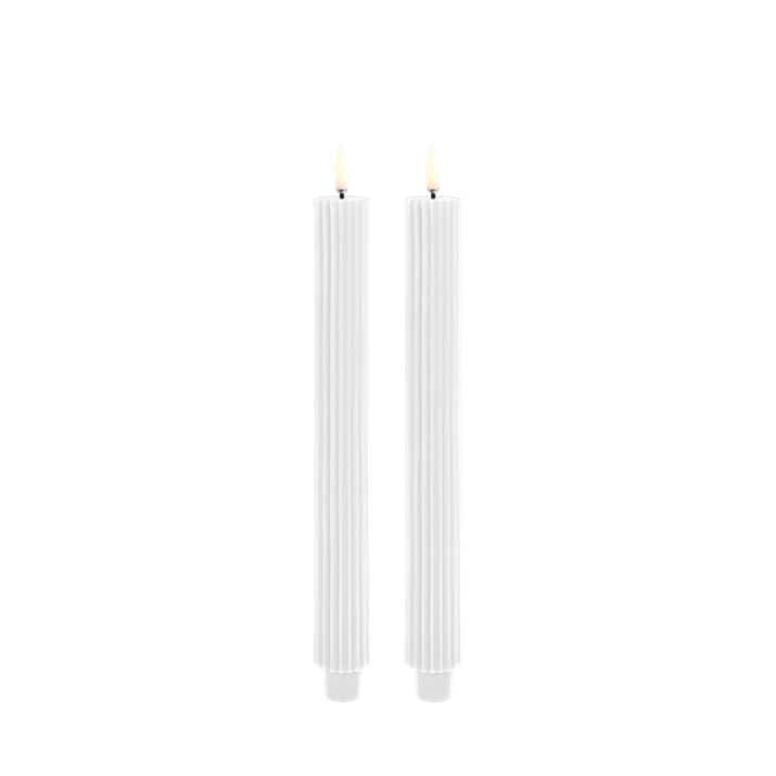 Grooved Taper Candles W3,2 x H25,5cm