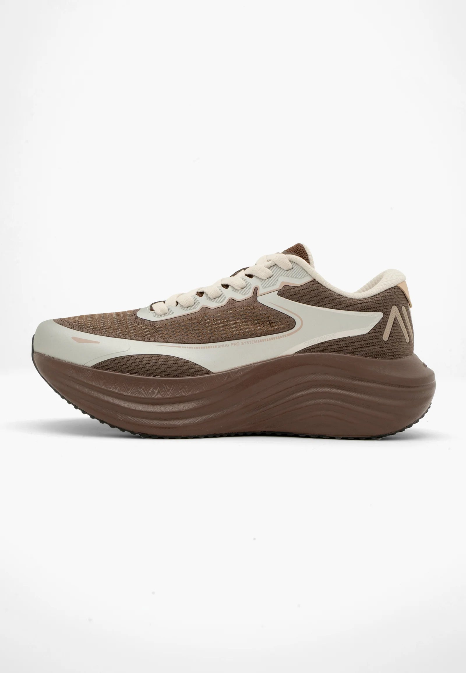 AANKL - Cloudmove - Dark Brown/Silver
