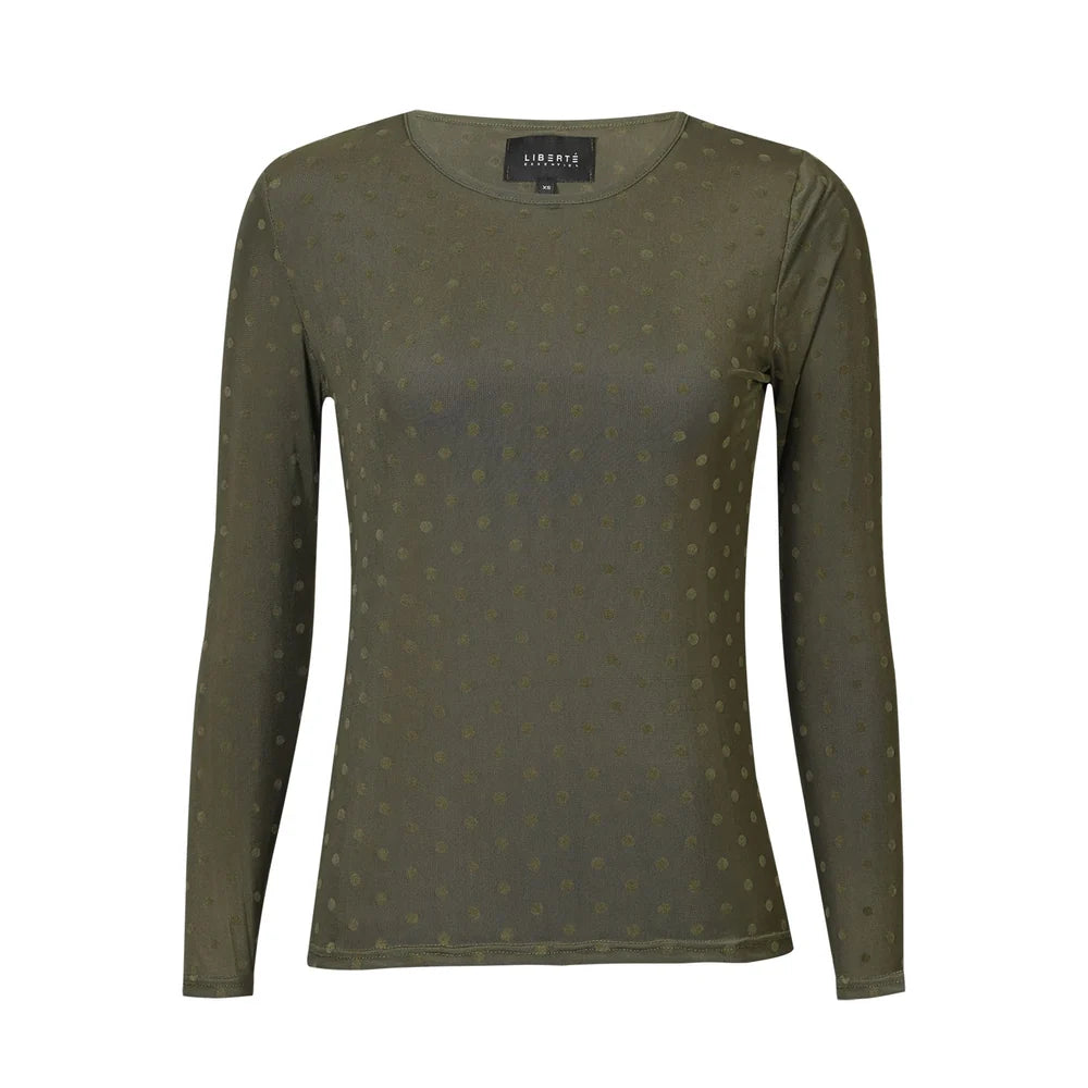 Liberté - Mesh LS Tshirt - Dot