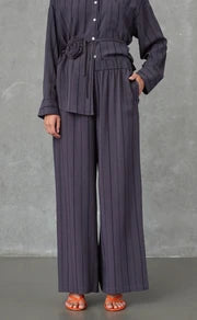 Love & Divine - Love1623 Pants - Grey Stripes