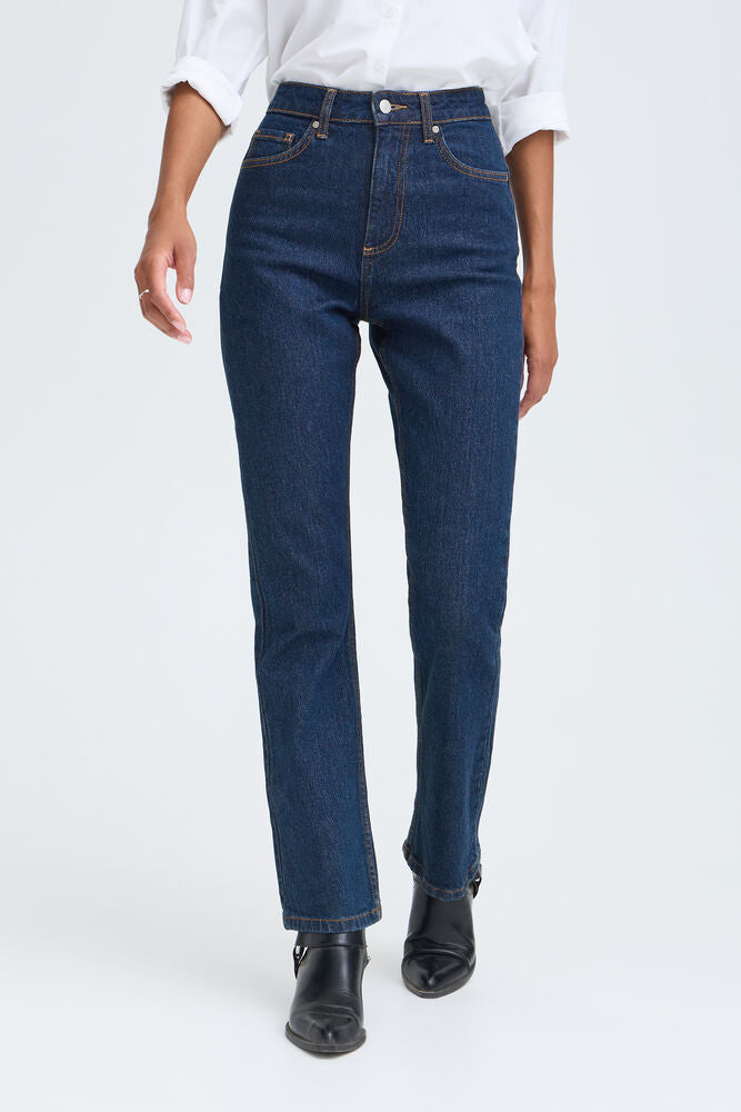 B.Young - BYKAJANE Bootcut Jeans - Dark Blue Denim