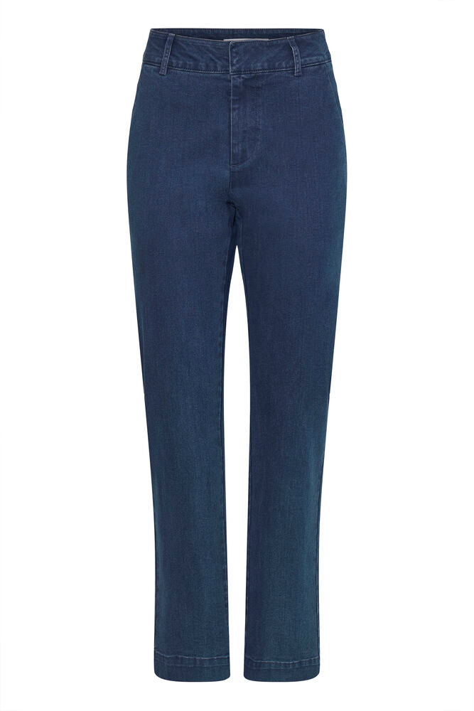 B.YOUNG - BYKAFKA Dixi Straight Jeans - Mid blue Denim