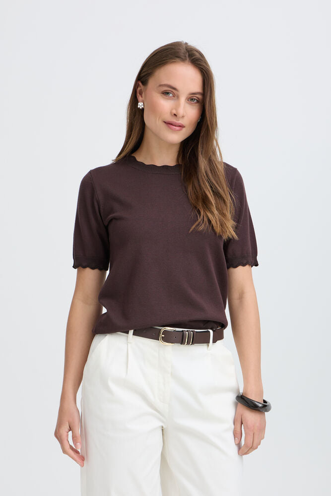 B.Young - BYMMORLA Lurex SS Jumper
