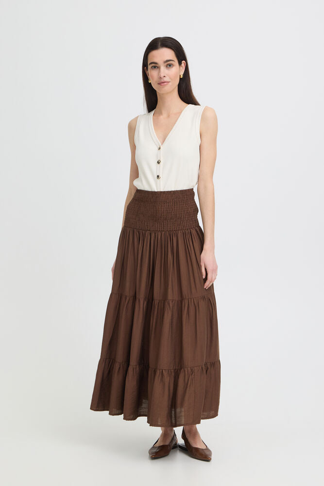 B. Young - BYJOANNIE Smock Skirt - French Roast