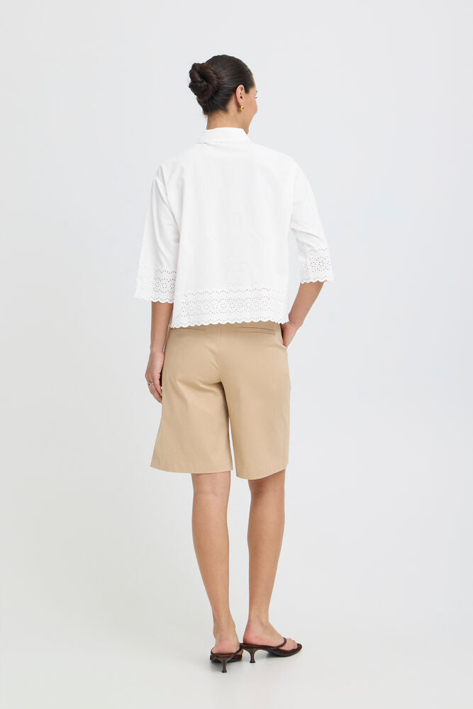 B.Young - BYJIDITA Shirt - Optical White/White