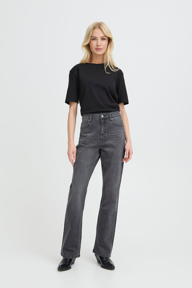 B.Young - BYKAJANE Bootcut Jeans - Dark Grey Denim