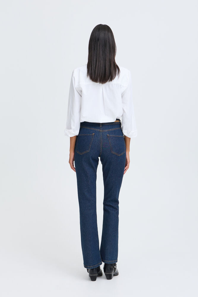 B.Young - BYKAJANE Bootcut Jeans - Dark Blue Denim