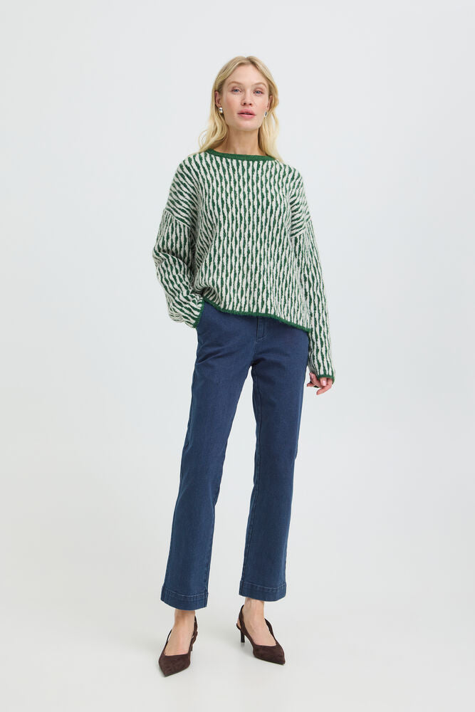 B.YOUNG - BYKAFKA Dixi Straight Jeans - Mid blue Denim