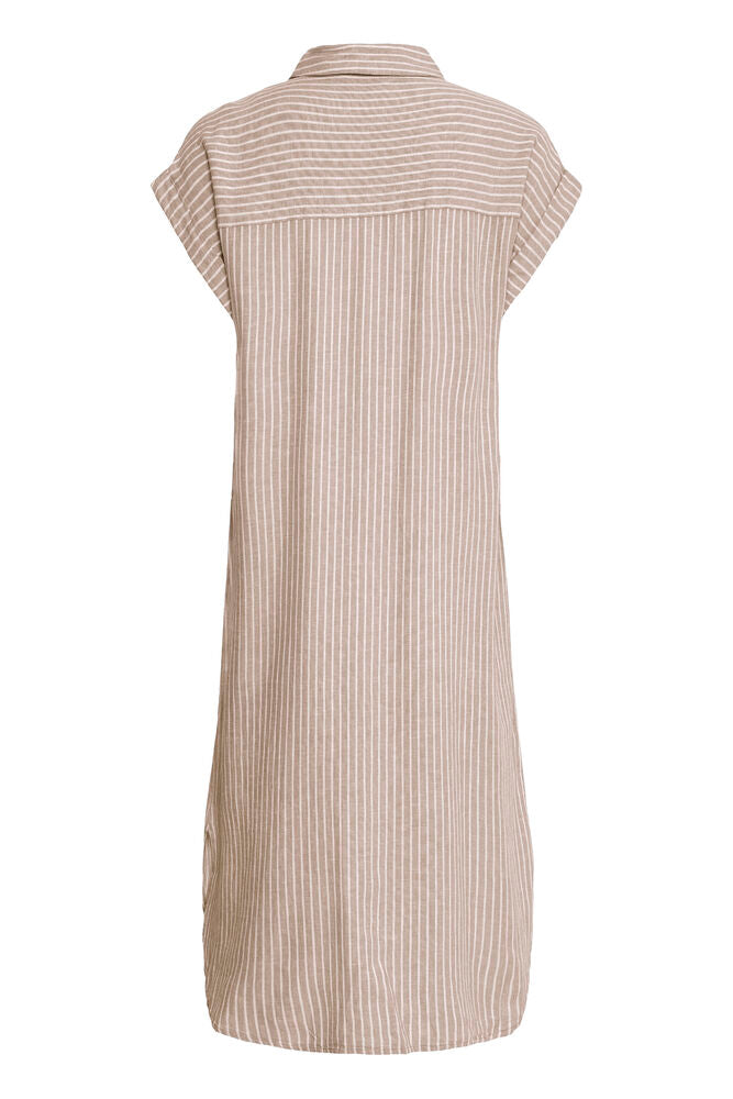 B.Young - BYFALAKKA SS Shirt Dress - Woodsmok