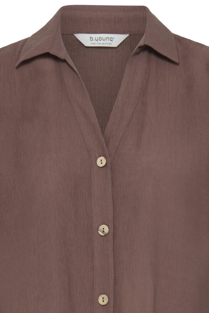 B.Young - BYEROLO Shirt - French Roast/Brown