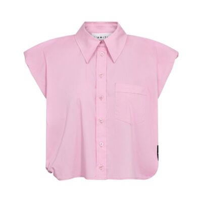 Haute L'amitié - Dinnie NS Poplin Shirt - Bubblegum