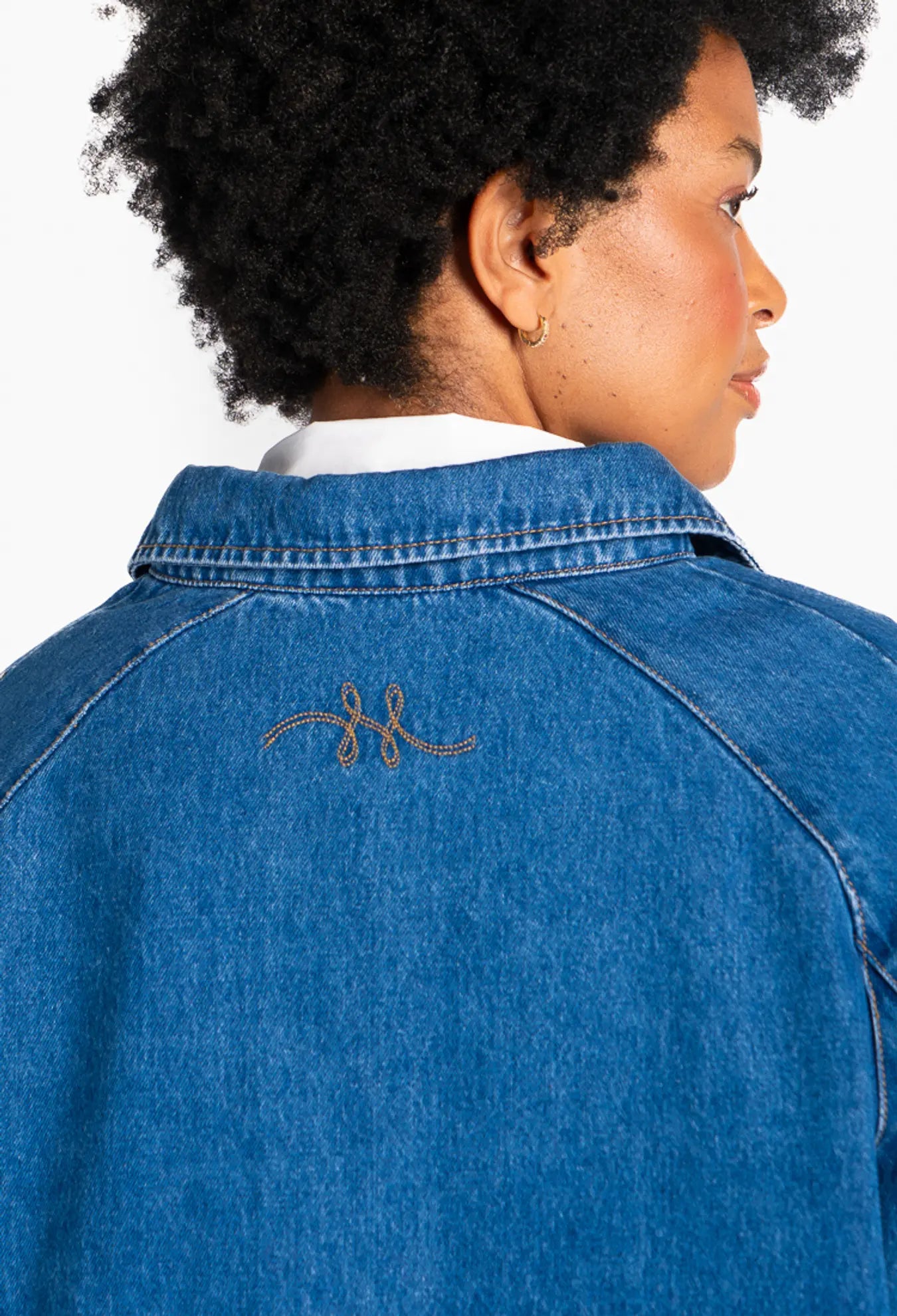 HÉST - Kylie Blue Shirt - Wash Denim