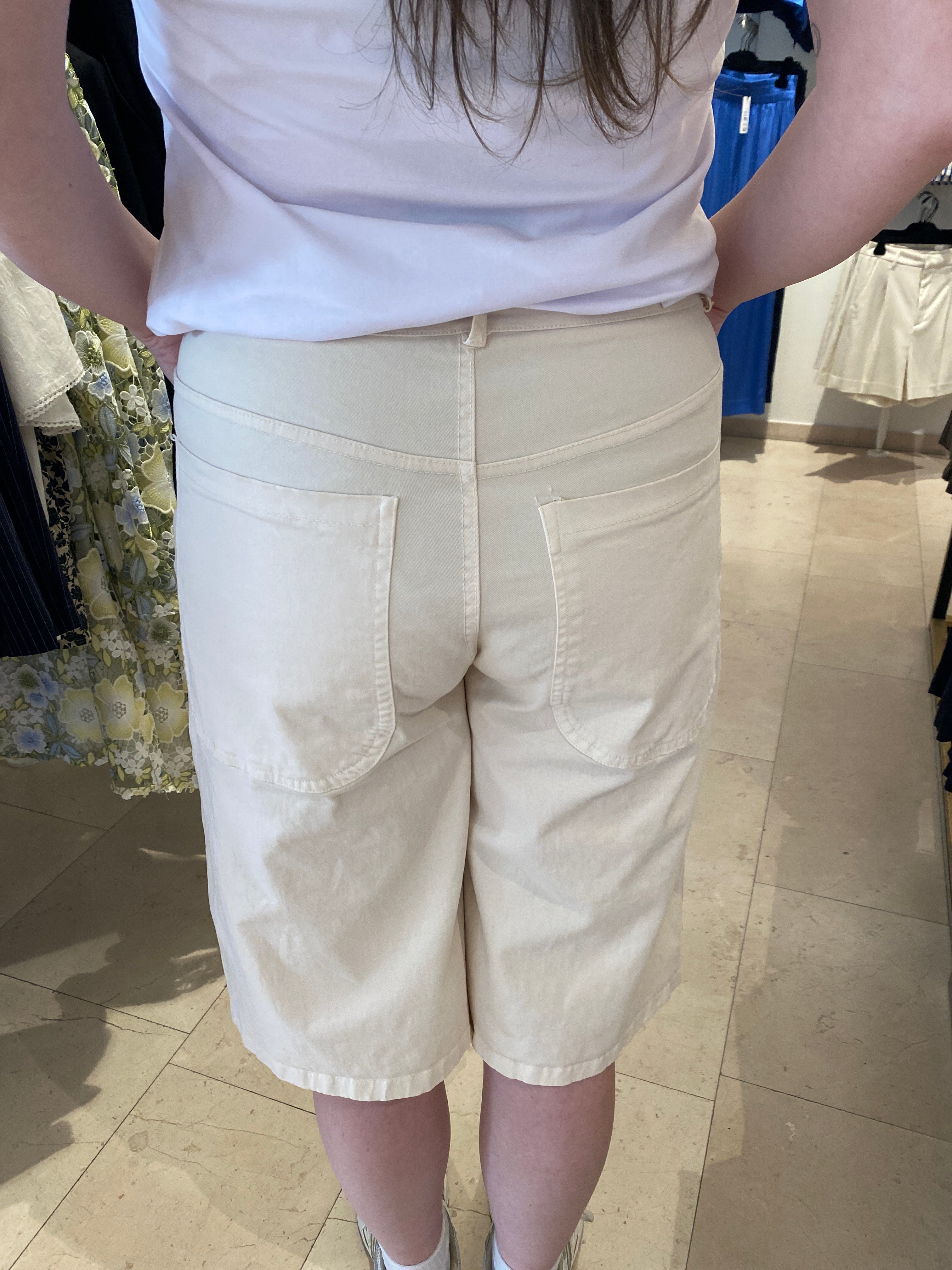 Naja long shorts - Ecru
