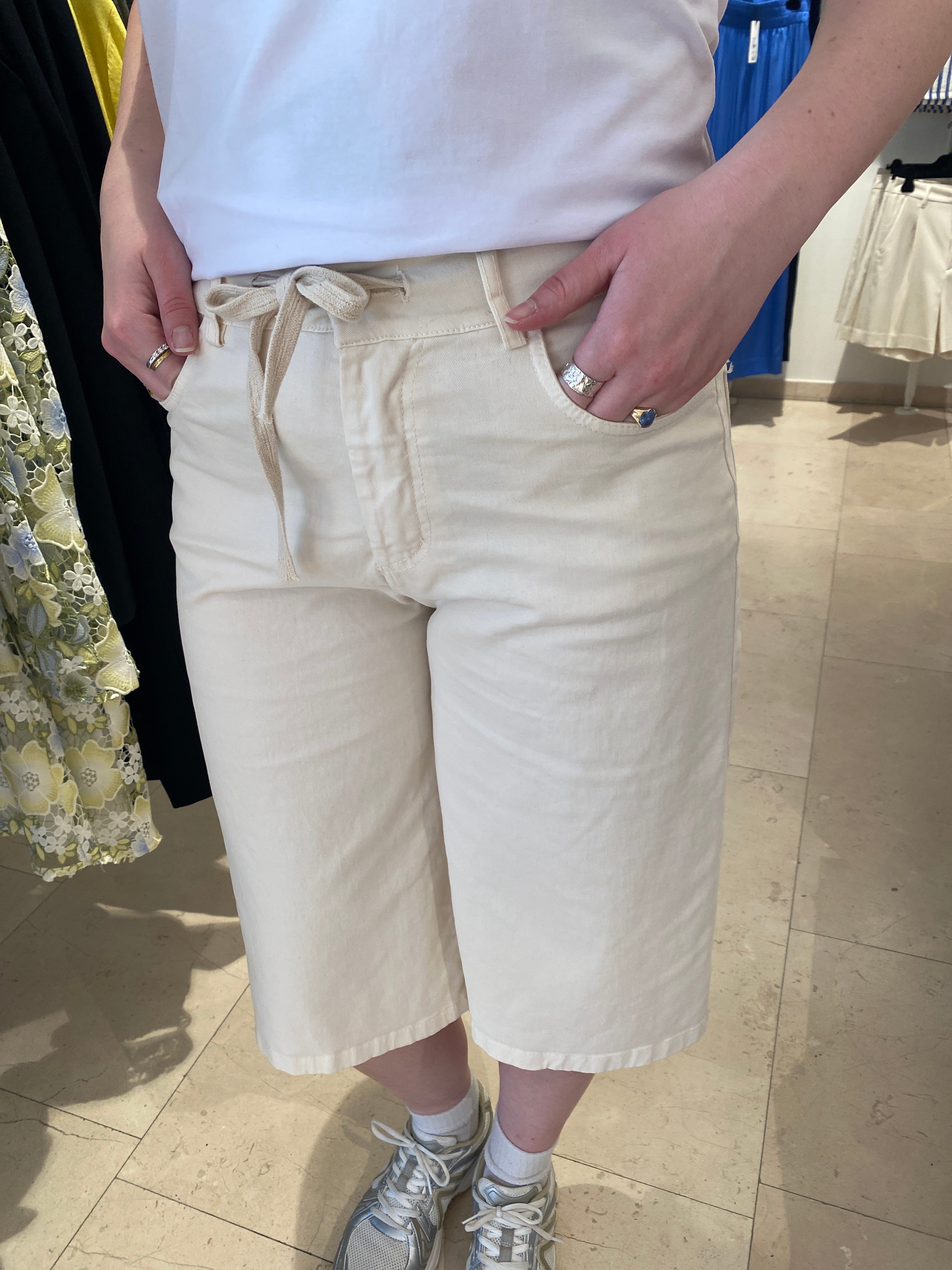 Naja long shorts - Ecru