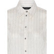 Bruuns Bazaar - BBBilla Shirt - Snow White With Black Stripe