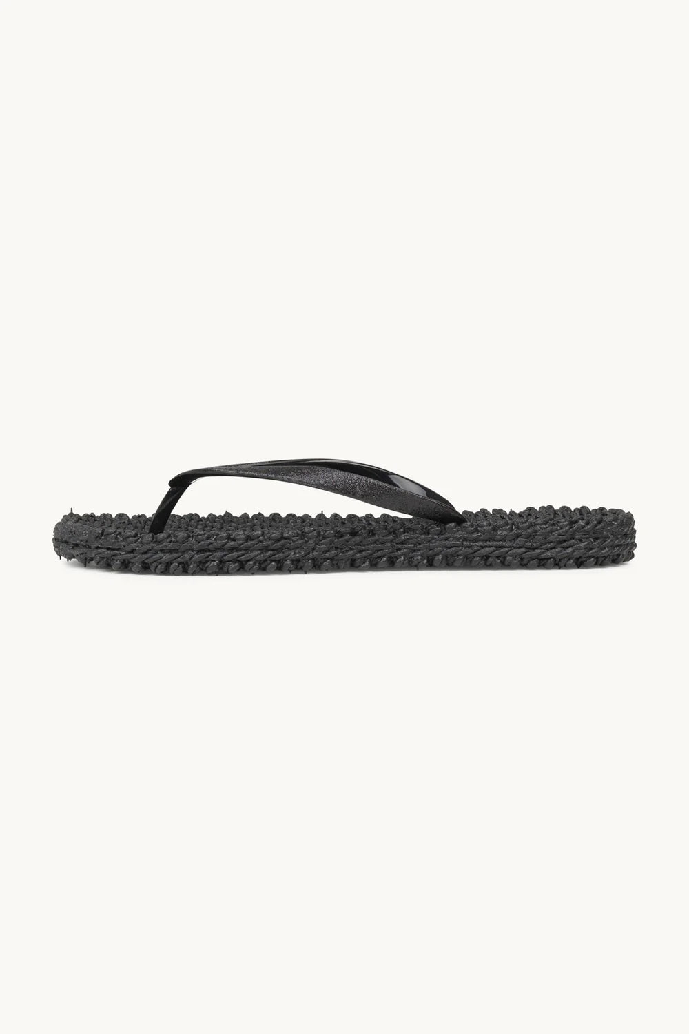 Ilse Jacobsen - Flip Flops with glitter - Black