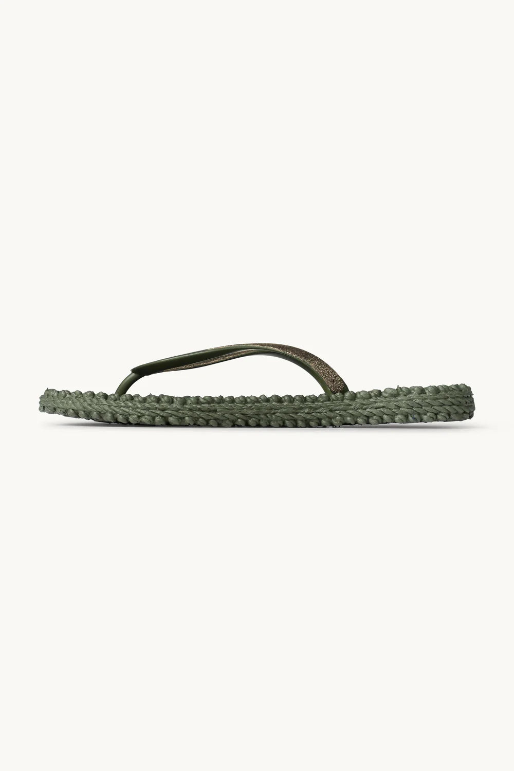 Ilse Jacobsen - Flip Flops with glitter - Army