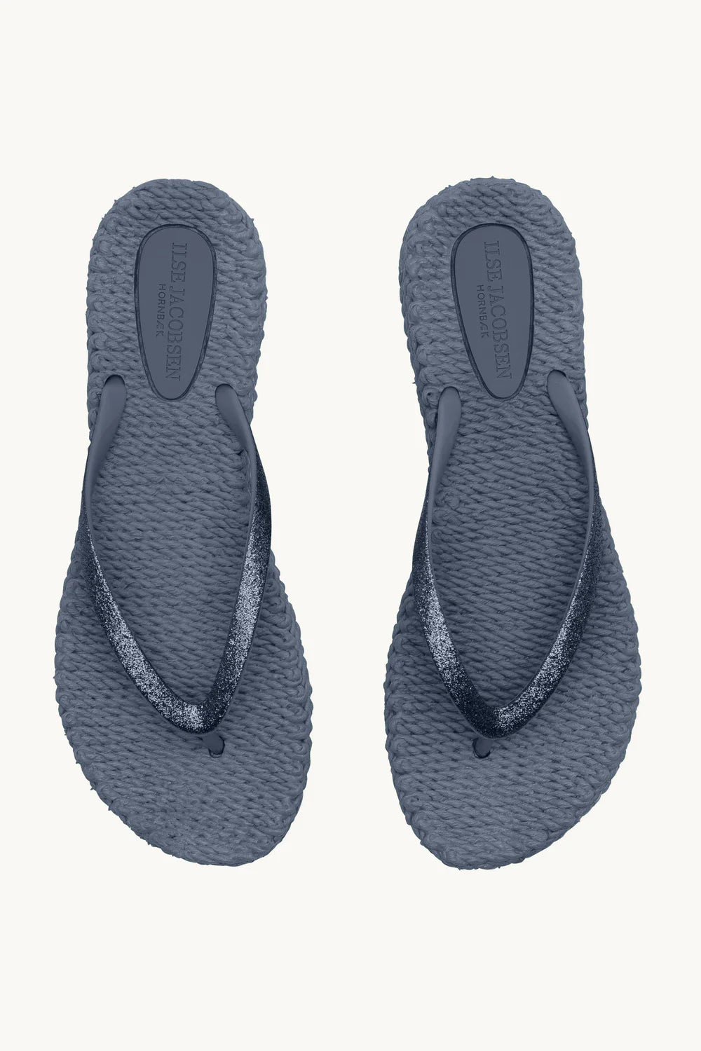 Ilse Jacobsen - Flip Flops with glitter - Indigo