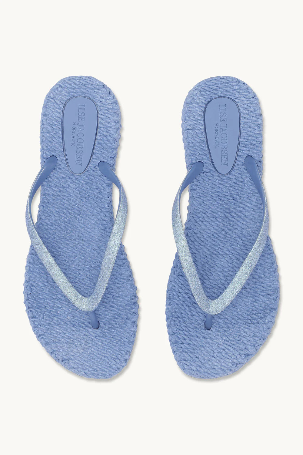 Ilse Jacobsen - Flip Flops with glitter - Light Regatta