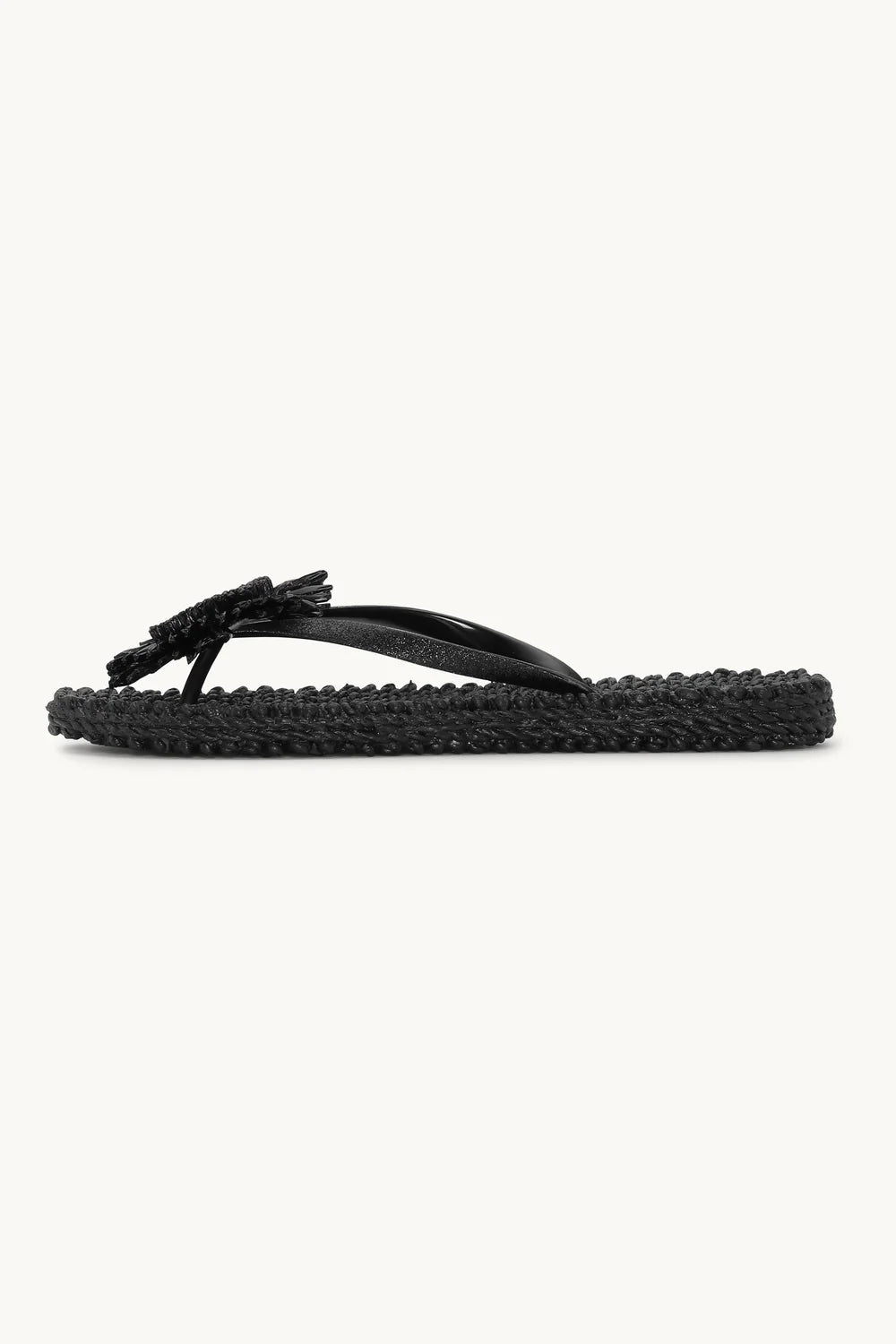 Ilse Jacobsen - Flip Flops with Flower - Black