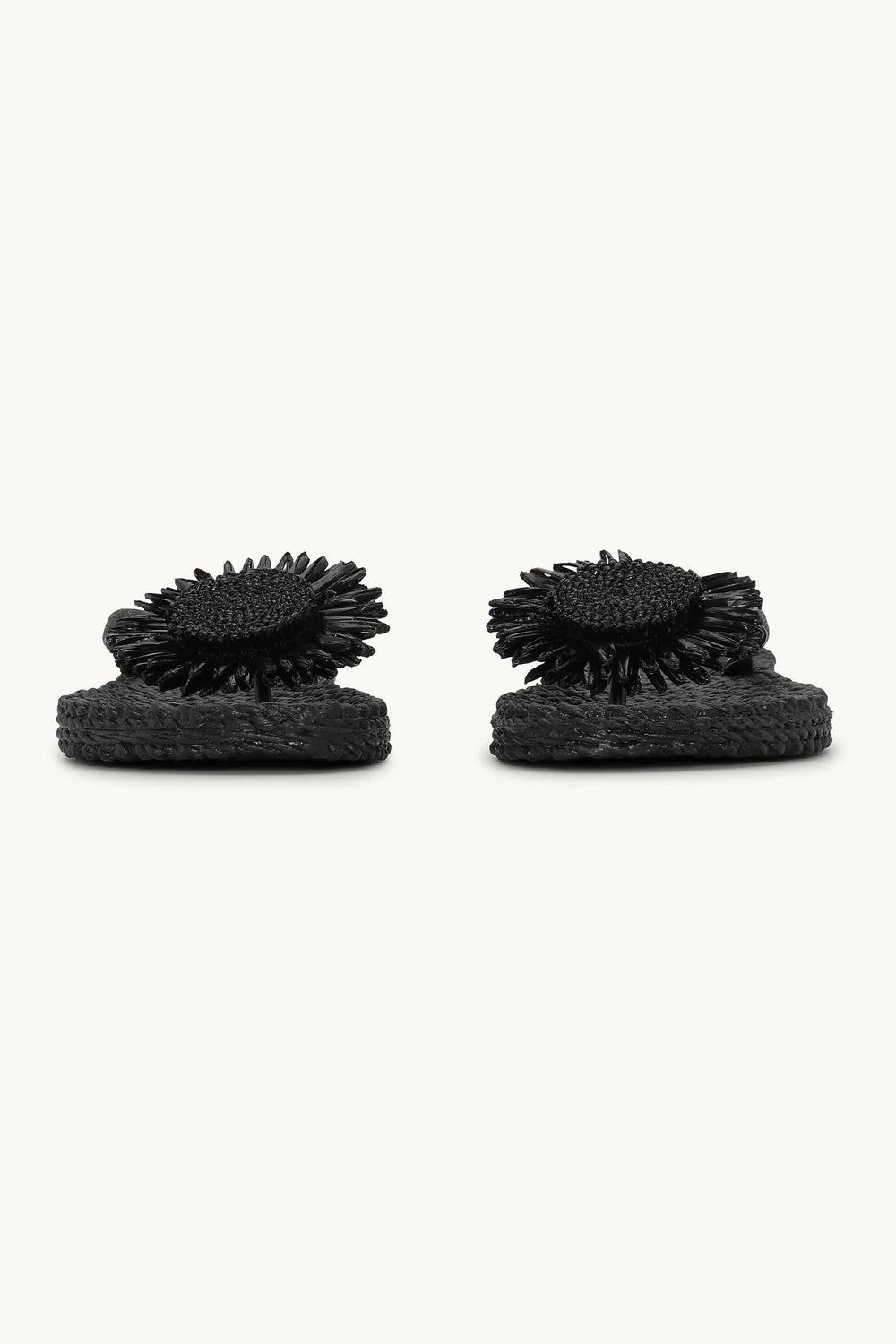 Ilse Jacobsen - Flip Flops with Flower - Black