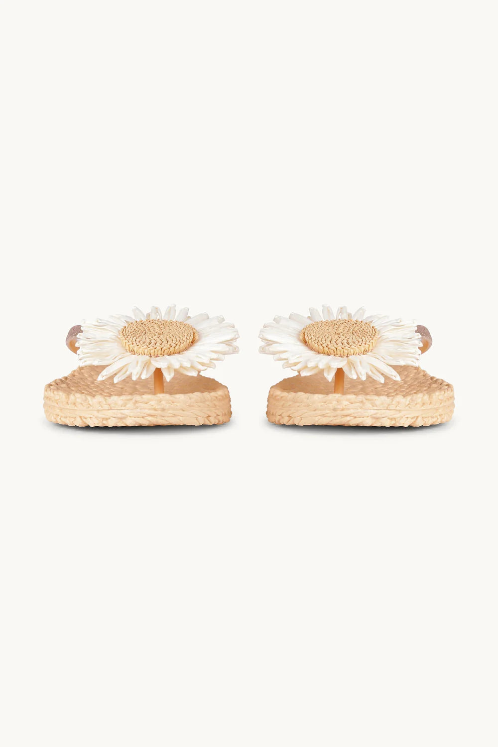 Ilse Jacobsen - Flip Flops with Flower - Beige