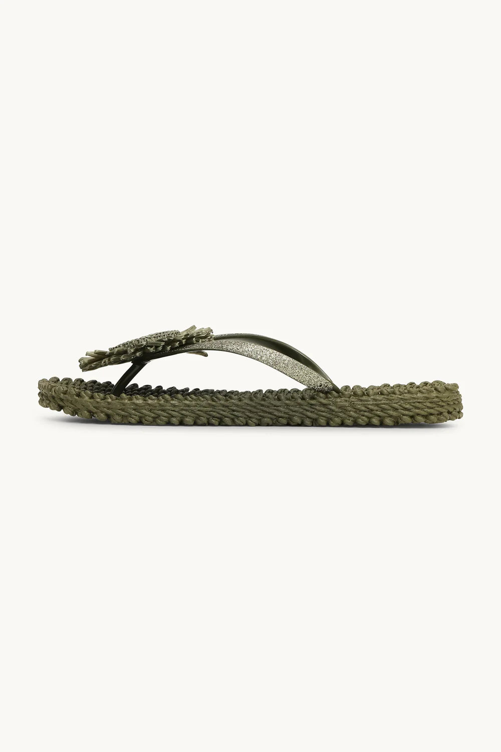 Ilse Jacobsen - Flip Flops with Flower - Army