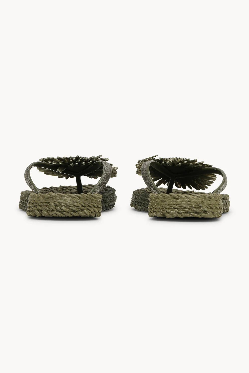 Ilse Jacobsen - Flip Flops with Flower - Army
