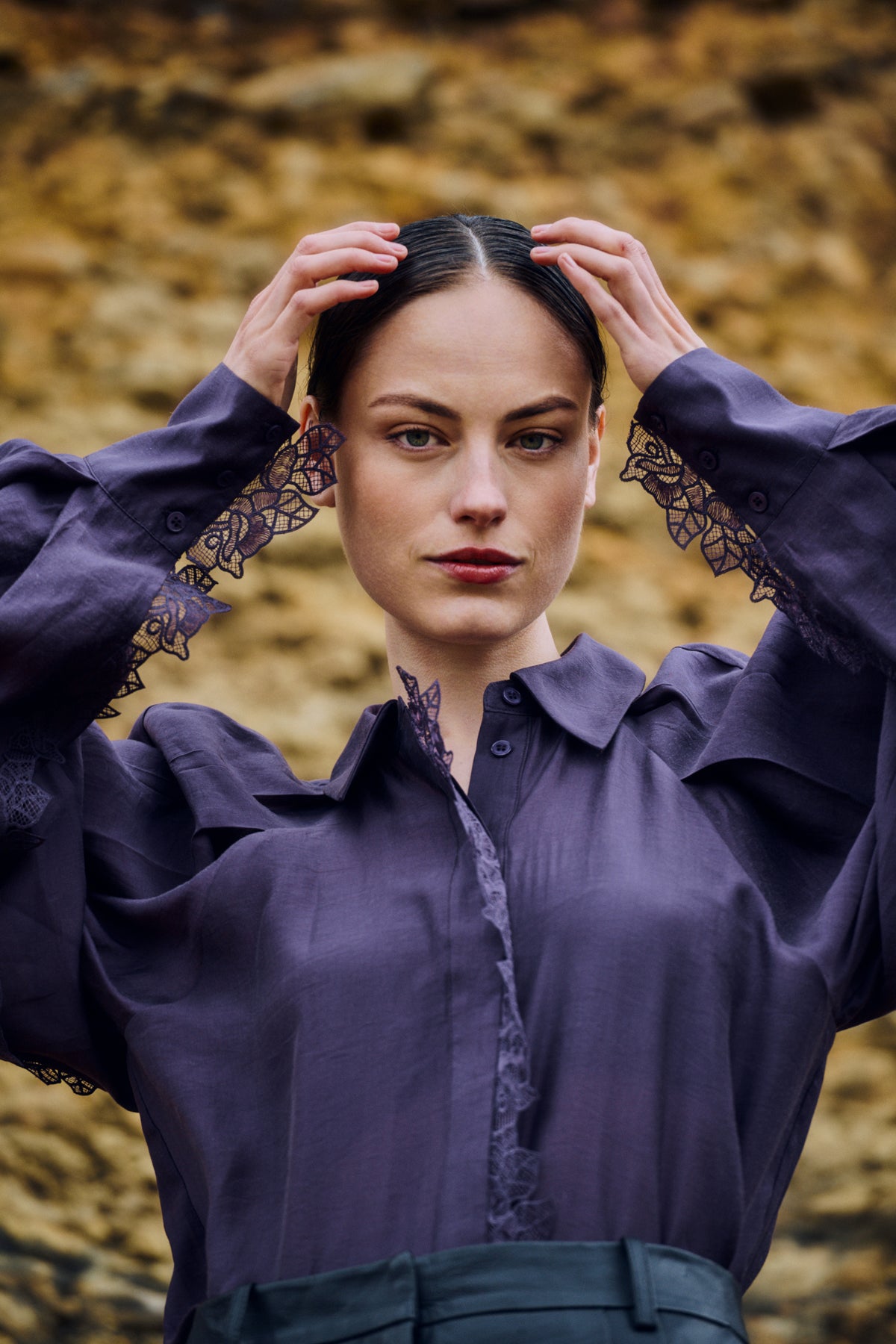 Copenhagen Muse - CMMOLLY Shirt - Plum Perfect